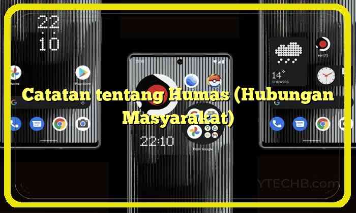 Catatan tentang Humas (Hubungan Masyarakat)
